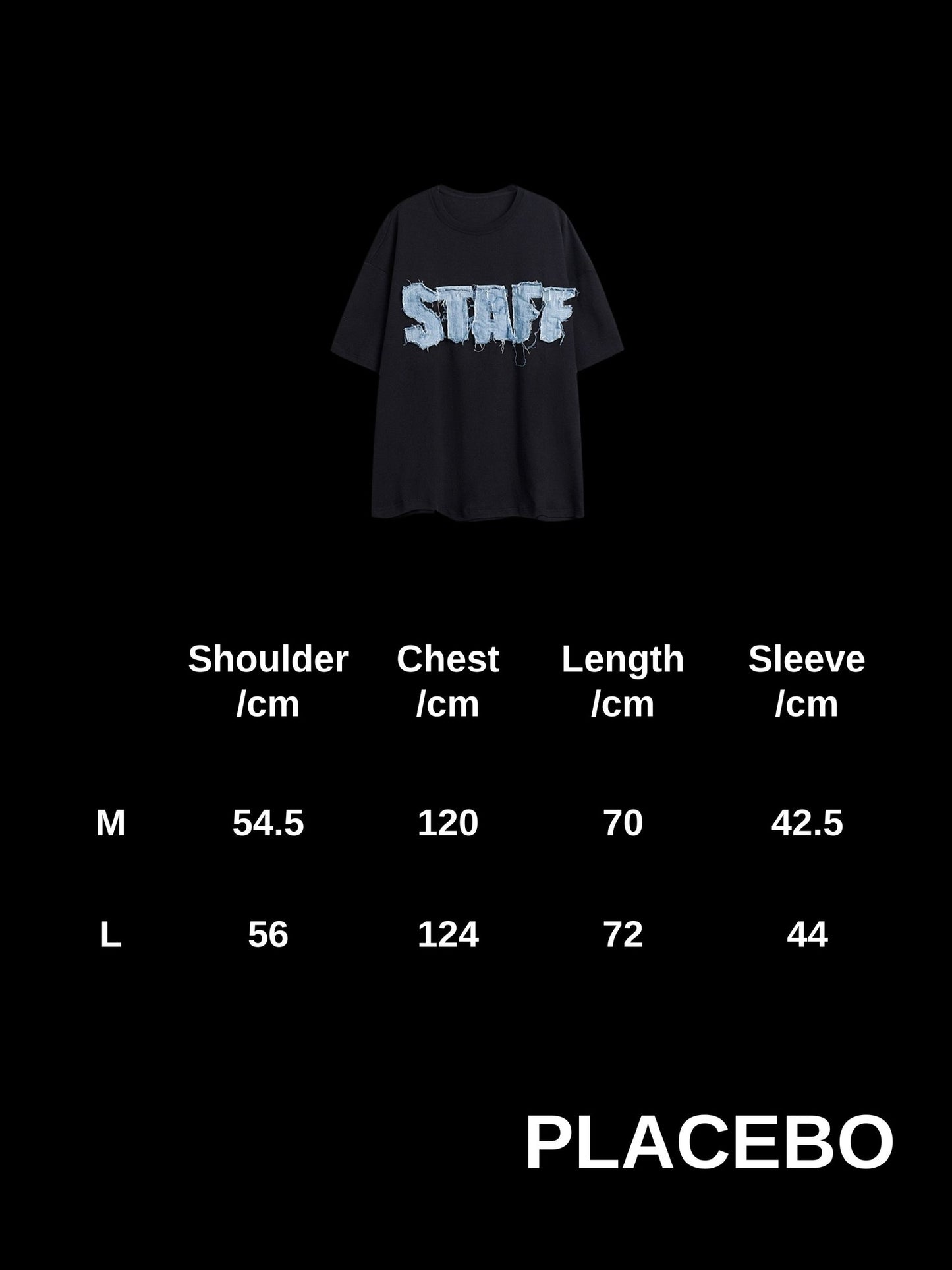 ''STAFF'' Patch T-Shirt