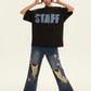''STAFF'' Patch T-Shirt