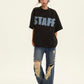 ''STAFF'' Patch T-Shirt