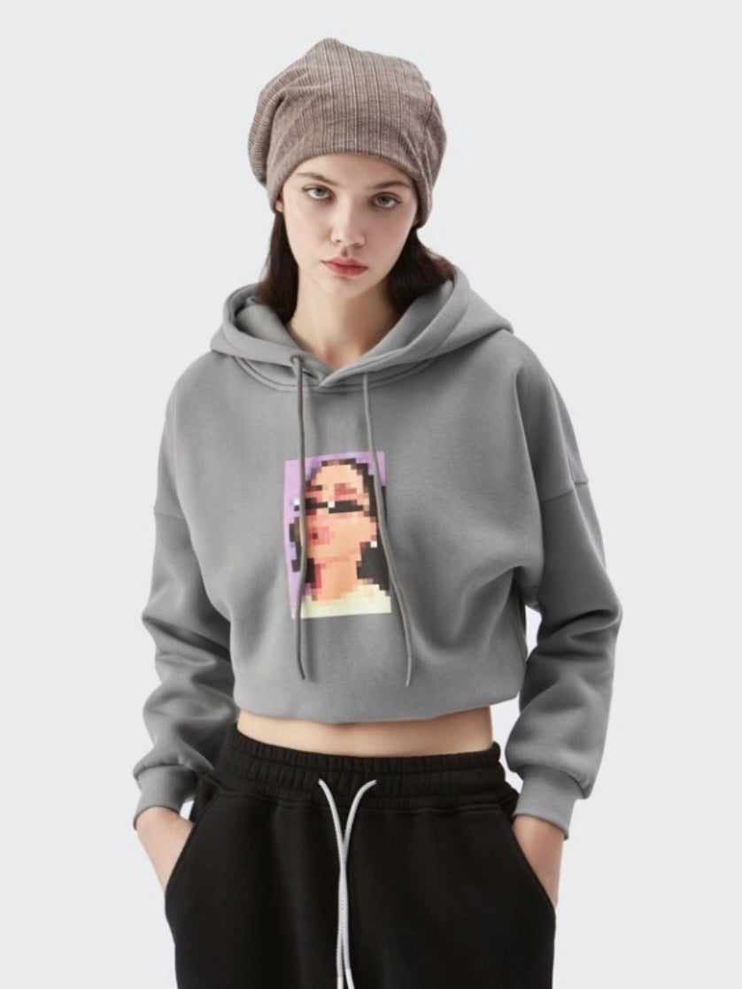 Pixel Girl Hoodie