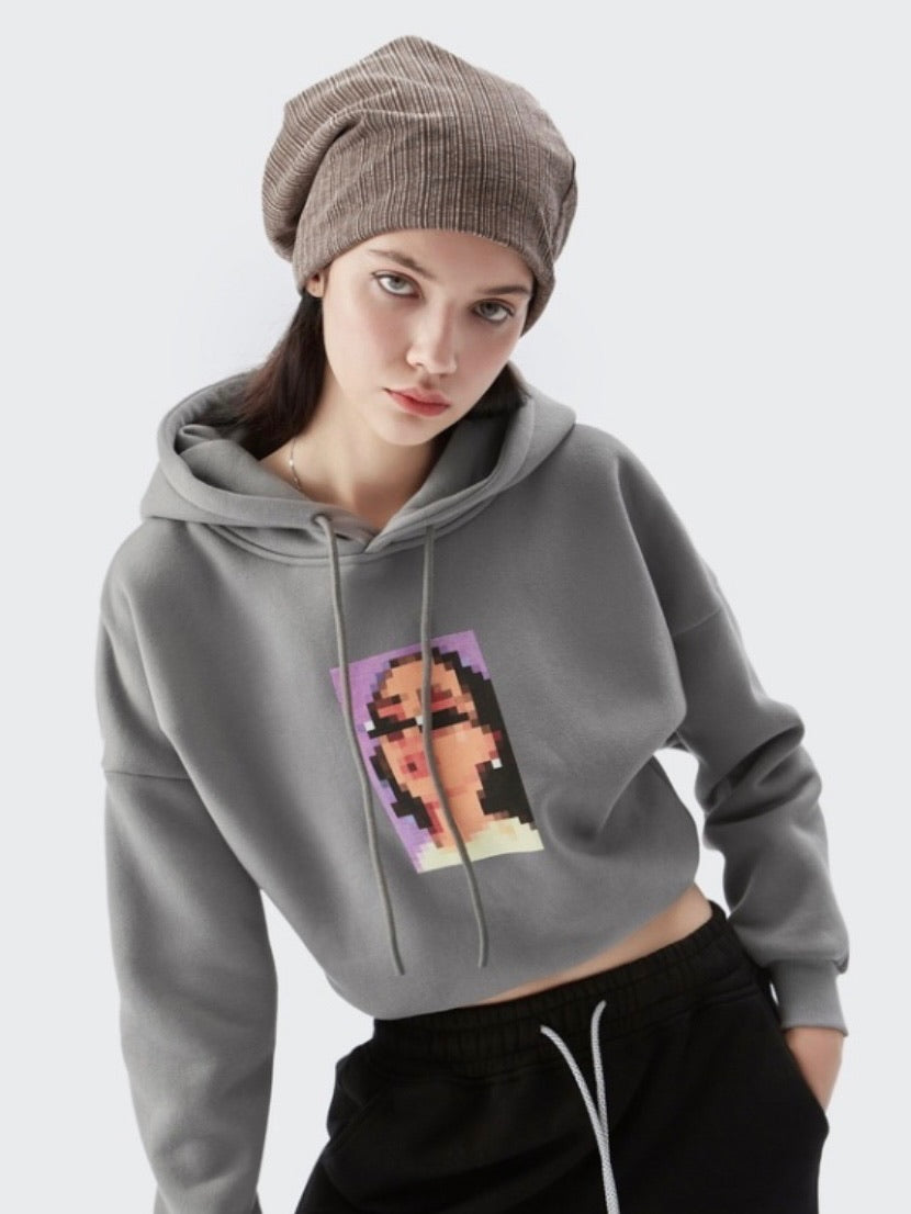 Pixel Girl Hoodie