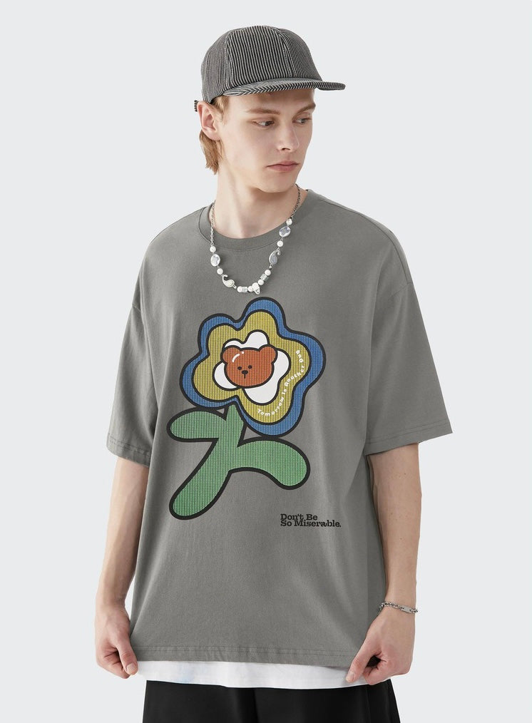 Bear Flower T-Shirt