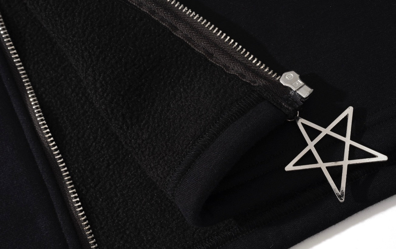 Star Zipper Hoodie