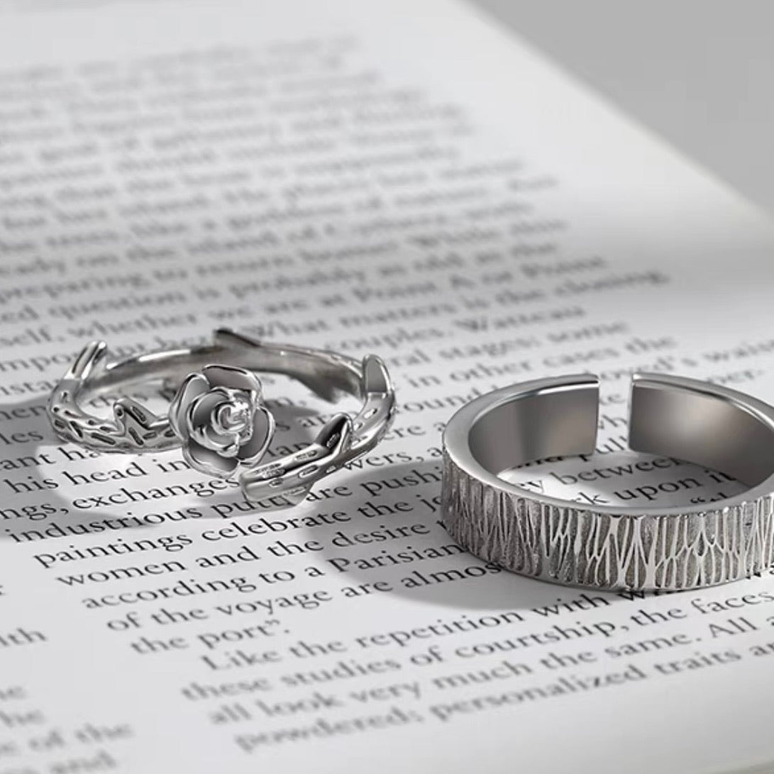 Thorn Ring & Rose Ring