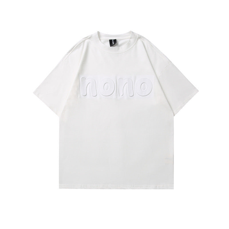 "NONO" Letterpress Printed T-shirt