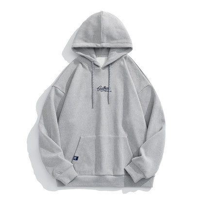 Letter Printed Thin Hoodie