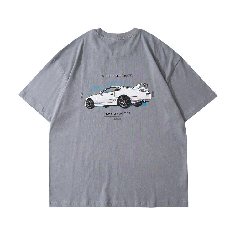 Race Car Printed T-shirt