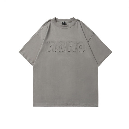 "NONO" Letterpress Printed T-shirt